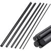 DOITOOL 6pezzi Kit Riparazione Canna da Pesca in Fibra di Carbonio Giunti Carbonio Multidimensione per Riparare Aste Rotte Accessori per Canne da Pesca da Carp Sea e Fly Fishing Strumenti