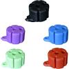 CAZSTYK 5Pcs Silicone Canna Da Pesca Sfere Fisse Canne Stand Anticollisione Elastici Rod Tie Down Clip Accessori Pesca Protezioni Pesce