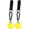 Haofy Set di 1 Paio di Palline Power Grip per Arrampicata e Allenamento per Trazioni, Design Antiscivolo con Gancio in Acciaio Inossidabile, Attrezzatura per Rinforzare le Mani per il Fitness,