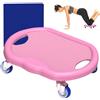 Generico Ab Roller Board,Abdominal core-strength Training | Silent Ab Trainer Board with Mat, Abdominal Workout Equipment for Home Gym Men Women