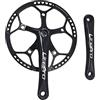 RNXRZANK Guarnitura Ultraleggera per Bici Pieghevole, Catena 130, Pedivella da 170 Mm, 47T