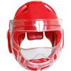 RNXRZANK Casco Karate Casco Protettivo Casco Regolabile Casco Leggero con Rivestimento Traspirante Realizzato in Materiale Resistente Adatto a Bambini E Adulti, L