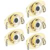 Chiyyak Set di Lampade per Esche da Pesca Subacquee Resistenti Alla Corrosione, Resistente Luce per Esche da Pesca a LED in ABS con Lunga Durata (Illuminazione bianca)