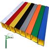 Generic Cuscinetto per palo da basket, altezza 199,9 cm, imbottitura avvolgente impermeabile per pali quadrati, protezione per tutte le condizioni atmosferiche, per parchi giochi, garage, cantina