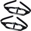 Kaeltsyn 2 lotti comodi siliconi antiscivolo occhiali fasce per capelli ricambio cinturino per maschera da snorkeling con la maggior parte delle maschere da sub confortevole fascia per boccaglio