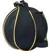 CaFfen Borsa Da Basket Basketball Borse sportive alla moda, design impermeabile, resistenti, rotonde, for basket, calcio, pallavolo, borsa a tracolla(B)