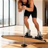 QITUJOUR Simulatore di Sci Cross Trainer con Resistenza Regolabile, Allenamento Equilibrio e Aerobico, Attrezzo Fitness Domestico per Tutti i Livelli, Rimodellamento Muscolare Totale(B)
