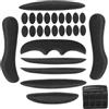 Abaodam Set di Imbottitura Casco in Spugna Assorbente per Interno Casco Cuscinetto Assorbente in Poliestere Leggero e Corsa in Bici