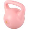 MAGICLULU Kettlebell da 6kg per Allenamento a Casa Design Chic Rosa, Impugnatura Antiscivolo in Pe per Esercizi Fitness Efficaci e Comodi
