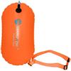 RNXRZANK Boa Galleggiante Gonfiabile per Nuoto Adulti Acqua Aperta PVC Ultralight Galleggiabilità visibilità Migliorata Adatta a Nuotatori Open Water, Arancione