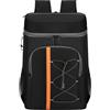 Generico Cooler Bookbag - Leak Resistant Cooler Backpack, Thermal Meal Beverage Organizer, Lightweight Ice Chest Pack, Spacious Storage Design Portable Outdoor Carrying Solution | Beach Camping Picnic Sports