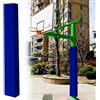 Generic Copertura protettiva per palo - Imbottitura durevole per supporto per pali da basket, imbottitura in schiuma resistente e resistente alle intemperie per sicurezza e stabilità