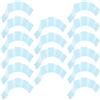 Healvian 8 Paia Guanti da Nuoto in Silicone Palette Palmari a Mezzo Dito per Allenamento in Acqua, Migliorano la Propulsione per Acqua Aerobica e Nuoto