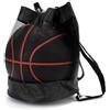 CaFfen Borsa Da Basket Basketball Borsa portatile in rete for basket, calcio, pallavolo, allenamento, fitness(Noir)