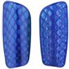 SZLIFE Parastinchi Calcio Giovanile Protezioni Soccer Bambini Leg Guard Anatomici Leggeri con Griglia E Imbottitura EVA Adatti per Allenamento Partite Scolastiche Attività Sportive, Blu, L