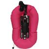 KiBcsLic Nylon-tauchweste Tarierjacket Sub Imbragatura Backmount Galleggiabilità Durevole Struttura Adatto per Operatori Subacquei Tecnici Ed Esploratori in Ambiente Acquatico, Rosa Caldo