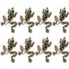 HAKIDZEL Esche da Pesca Morbide Rana 8 Unitá con Gancio in PVC 6cm 5g Esche Realistiche per Pesca All'aperto