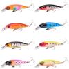 Generic XILILHC 8 Pz/Set Richiamo di Pesca 9 cm/7.5g Minnow Crankbait Wobblers Occhi 3D Persico Esca Artificiale Pike Carp Bait Swimbait Pesca Pesca