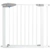 Munchkin Lindam Porte Cancelletto di Sicurezza per Bambini e Animali Domestici, Barriera per Scale e Vani Porta, Fissaggio a Pressione Senza Viti, Larghezza da 76-82 cm, Colore: Bianco + 7cm Prolunga
