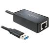 Delock Adattatore Delock USB3.0 A -> RJ45 Gigabit St/Bu [62121]