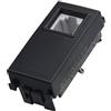 ZOREI 1 Pezzo Connettore Telefonica Presa RJ11, Compatibile Con Vimar Arkè, Colore Nero