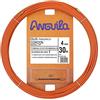 Anguila 60400030 - Guía pasacables Cordón de Acero + PolipropilenoCordón de Acero + Polipropileno, 30 Metros, Cordón de Acero, Naranja
