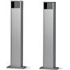 Matic Line NICE COPPIA COLONNINE DA ESTERNO IN ALLUMINIO ALTEZZA 50CM PER FOTOCELLULA MEDIUM PPH3