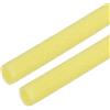 QUARKZMAN 2 Pz Tubo In Schiuma Isolante Per Tubi ID 1/5, Coperture Per Tubi In Schiuma OD 0.59 Avvolgimento Barra Tubolare Lunghezza 3.3FT - Isolamento Termico Per Manico, Giallo