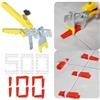 SENENQU 601 Pezzi Distanziatori per Piastrelle 3 mm, Cunei per Piastrelle con Pinza Regolabile, Sistema Livellamento per Pavimenti e Pareti, Kit Professionale per Posa Precisa