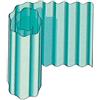 OEM Vetroresina Ondulata in Rotolo colore Neutro Altezza 150 cm lunghezza 30 Mt
