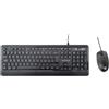 Yashi MY539 Professional Multimedia Soft Keyboard + Mouse USB KIT - Black - ITA - MY539