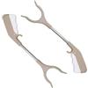 ZZDZW 2 pezzi Pinza Telescopica Dimensione Ridotta Pinza Prensile per Disabili,Pinza Raccogli Rifiuti per Bambini,Pinza Raccogli Oggetti per Anziani,Raccoglitore di Immondizia da Esterno ( Size : 16 inch )