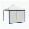 FRANKYSTAR Telo zanzariera per gazebo da giardino. Zanzariera con velcro vari colori. 300X200H cm (Blu)
