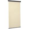 vidaXL Tenda Laterale per Terrazzo 125x250 cm Crema