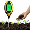 LGZIN Misuratore PH Terreno 4 in 1, Igrometro Piante Multifunzionale con umidità/PH/Temperatura/Luce Solare, Misuratore umidità Terreno, Tester del Suolo per Giardino, Serra, Prato, Agricoltura