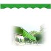 Generico Mantovana per Tenda da Sole Resistente All'Acqua, Anti-UV, Ricambio Bordo in Poliestere Cuciture Rinforzate - 5 3.5 2.7 4.5 7 m(Grass Green,360cm)
