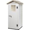 Gardiun Tuscany Evo 80 - Casetta da Giardino, Beige, 96.5x96.5x203 cm