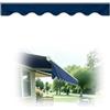 Generico Mantovana per Tenda da Sole Resistente All'Acqua, Anti-UV, Ricambio Bordo in Poliestere Cuciture Rinforzate - 5 3.5 2.7 4.5 7 m(Nevy Blue,600cm)