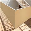 WUQINC Rete Ombreggiante 2.4 x 3.3 m Traspirante Telo Parasole per Esterni Corda Inclusa per Esterno, Terrazzo, Giardino, Balcone, Patio, Piscina, Giallo sabbia