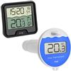 TFA Dostmann 30.3066.01 Termometro per Piscina Marbella (Nero con batterie)