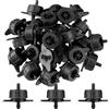 Wzzy Gurden Set di 100 Gocciolatore per irrigazione autocompensante da 4 litri/ora, smontabile. Gocciolatore pizzicato adatto per microirrigazione