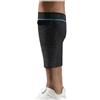 HNULGVI Manicotti compressivi per le gambe 1 pezzo di manicotto compressione for polpaccio traspirante supporto sportivo for corsa palestra uso quotidiano for uomini e donne(Black,XL)