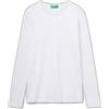 United Colors of Benetton 3ga2e16f9, Canotta Donna, Bianco Ottico 101, L