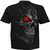 Spiral Death Stare Uomo T-Shirt Nero L 100% Cotone Regular