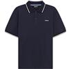 gas Uomo Polo Manica Corta 310437182888 Cotone Blu Scuro M