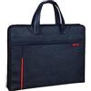 SJTJSPX Borsa per file porta documenti borsa per cartella borsa per documenti tessuto Oxford portatile borsa organizer cartelle ufficio scuola viaggio borsa insegnante affari riunione asciugamano