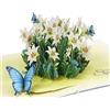 CUT POPUP.COM CUTPOPUP Biglietti di Condoglianze, Biglietti di Dispiacere per la tua Perdita, Biglietti Pop-up 3D per Moglie, Mamma, Nonna (Sympathy Card) US8-SD256IT