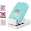 Generico Perforatrice Francobollo Rettangolare, Perforatrice Scrapbooking Quadrata, Perforatore Carta Fatto A Mano, Stamp Puncher Multifunzionale, PP, Per Scrapbooking, Fai Da Te Lavoretti Con La Carta