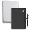 KORAT Agenda Settimanale 2026, 12 Mesi 17x24 cm con Elastico - Mauritania, Calendario, Penna Inclusa e Astuccio, daily planner, Flessibile, Copertina Matra (Nero)