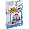 Ecoiffier - Carrello del Veterinario con Accessori, Kit Veterinario Giocattolo per Bambini, Postazione Mobile con Strumenti Medici per Animali, Gioco di Ruolo Educativo dai 18 Mesi, 7900001901